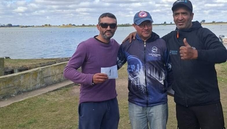 Una dupla de Bragado ganó el torneo de pejerrey embarcado en Junín