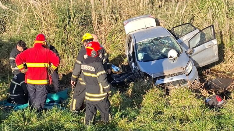 Una mujer murió tras el vuelco de un auto en la Ruta 5, dentro del partido de Bragado