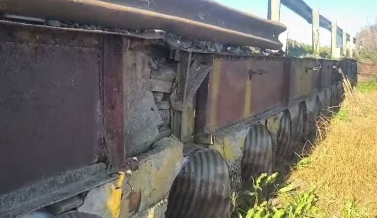 Reclaman obras para el Puente Blanco y advierten por el deterioro de la estructura